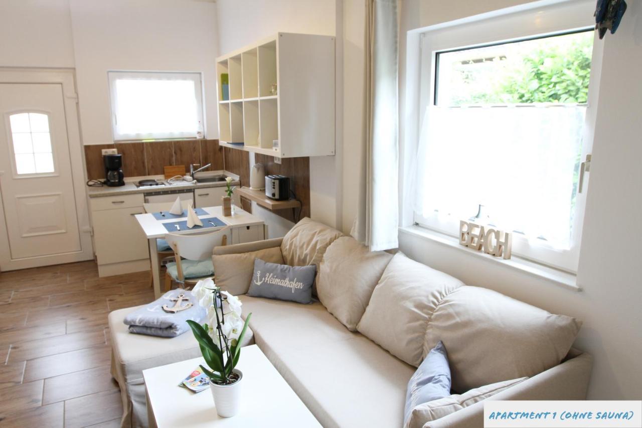 Tolles Studio Apartment In Tossens Fuer Junge Paare Exterior foto